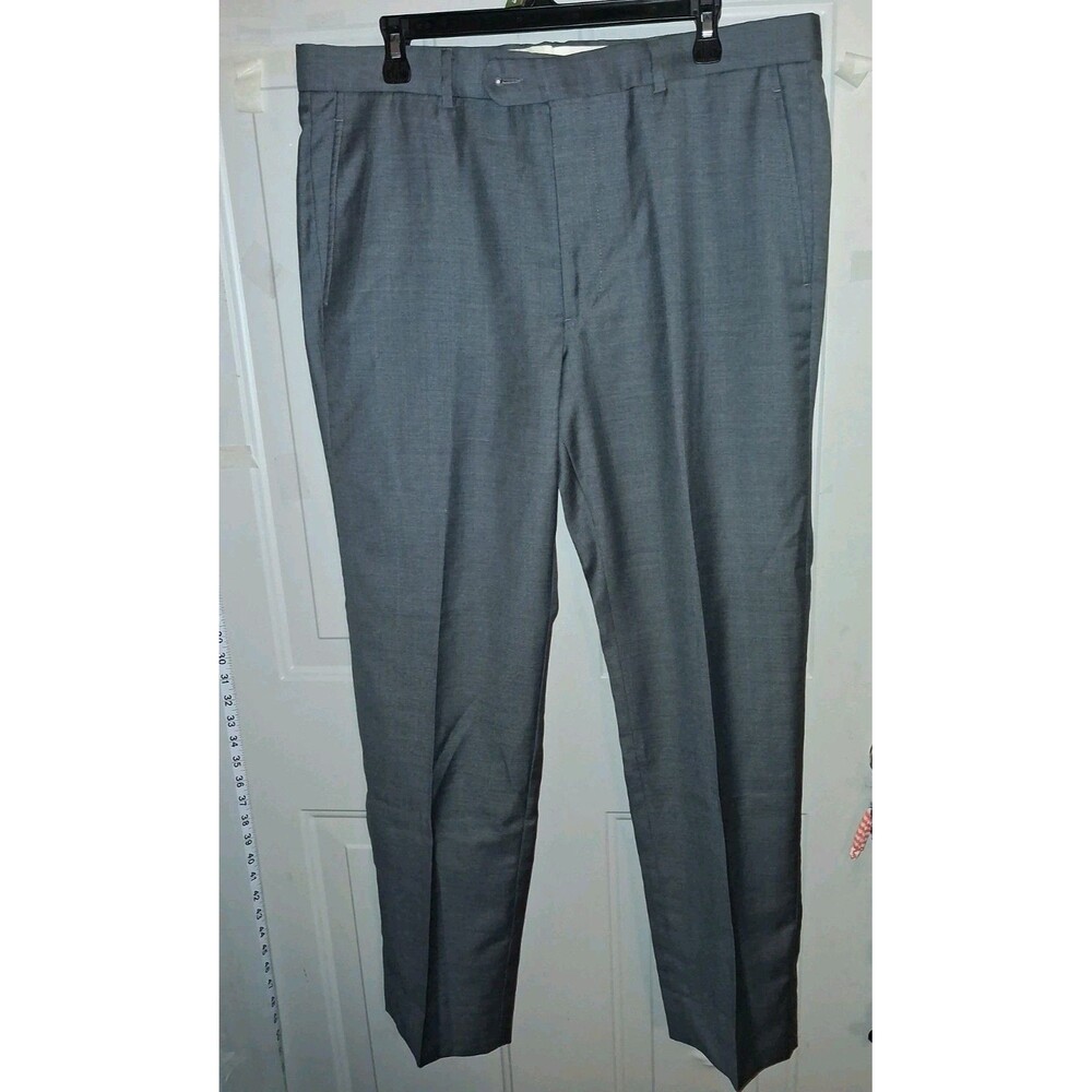 Joseph Aboud Men's Zignone Biella Italy Super 110s Dress Pants 38x30 Made USA